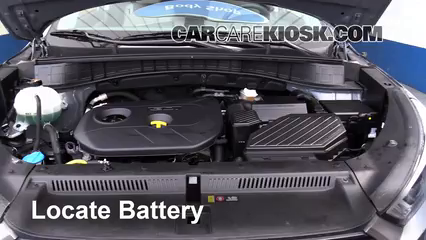 Battery Replacement: 2016-2016 Hyundai Tucson - 2016 Hyundai Tucson SE ...